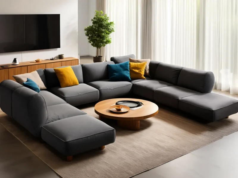 Sofa modulowa rodzina 2 plus 2 salon