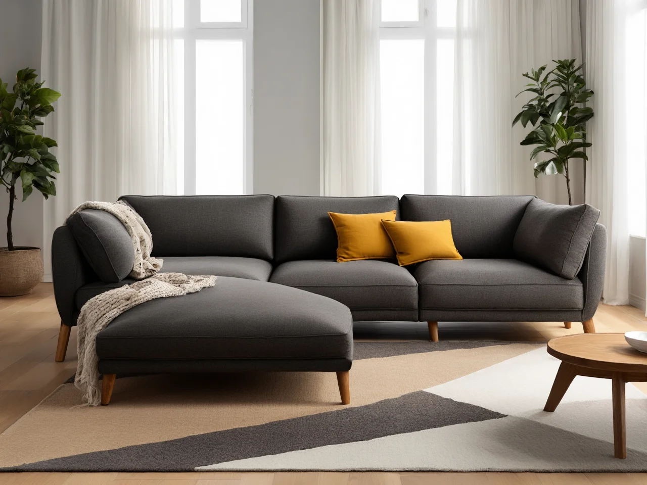 Sofa wytrzymalosc w salonie rodziny
