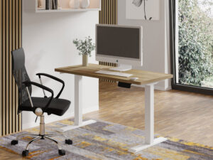 Miniaturka 25 - Mebel pokojowy w neutralnym wykończeniu z funkcjonalnymi detalami