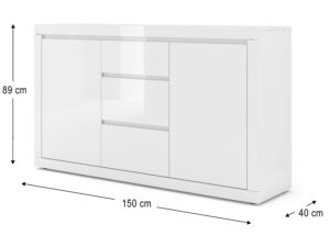 Miniaturka 2 - Mebel w neutralnej kolorystyce do nowoczesnego wnętrza