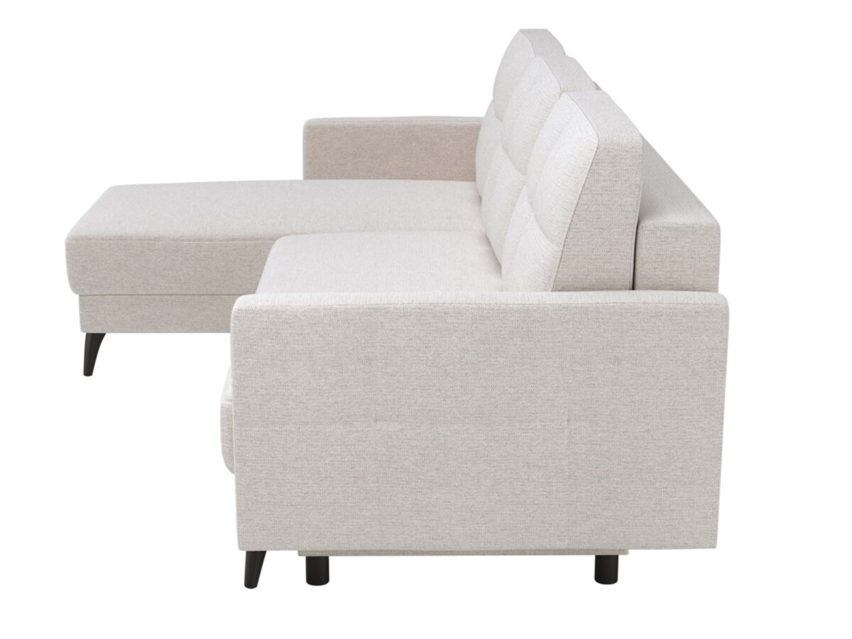Narożnik Bela z funkcją spania i pojemnikiem 218 cm, spanie 125x210 cm