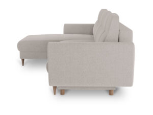 Miniaturka 6 - Narożnik Nozzy z funkcją spania i pojemnikiem 247 cm, spanie 125x195 cm