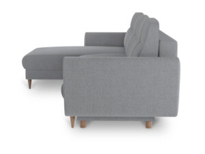 Miniaturka 20 - Narożnik Nozzy z funkcją spania i pojemnikiem 247 cm, spanie 125x195 cm