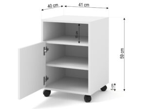 Miniaturka 5 - Mebel w neutralnej kolorystyce z funkcjonalnym wykończeniem
