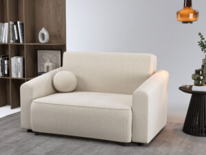 Miniaturka 30 - Sofa Nell z funkcją spania i pojemnikiem 145 cm, spanie 110x195 cm