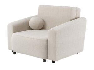 Miniaturka 2 - Fotel Nell z funkcją spania i pojemnikiem 115 cm, spanie 80x195 cm