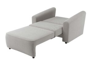 Miniaturka 10 - Fotel Nell z funkcją spania i pojemnikiem 115 cm, spanie 80x195 cm