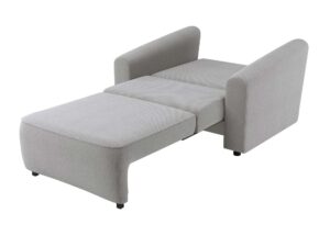 Miniaturka 20 - Fotel Nell z funkcją spania i pojemnikiem 115 cm, spanie 80x195 cm
