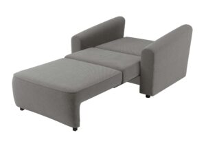 Miniaturka 25 - Fotel Nell z funkcją spania i pojemnikiem 115 cm, spanie 80x195 cm