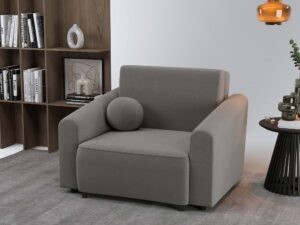 Miniaturka 28 - Fotel Nell z funkcją spania i pojemnikiem 115 cm, spanie 80x195 cm
