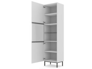 Miniaturka 7 - Witryna Navia z frezowanymi frontami 60x217 cm