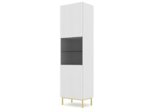 Miniaturka 9 - Witryna Navia z frezowanymi frontami 60x217 cm