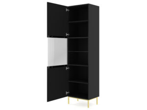 Miniaturka 3 - Witryna Navia z frezowanymi frontami 60x217 cm