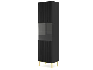 Miniaturka 4 - Witryna Navia z frezowanymi frontami 60x217 cm