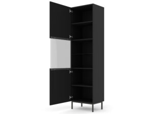 Miniaturka 1 - Witryna Navia z frezowanymi frontami 60x217 cm