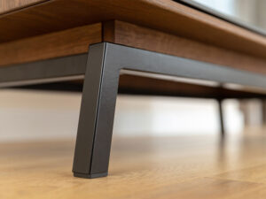 Miniaturka 5 - Dębowa komoda przeszklona Oak Elegance TABACCO