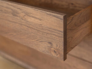 Miniaturka 2 - Komoda dębowa 120 cm Oak Elegance Tabacco
