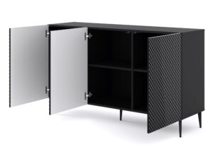 Miniaturka 3 - Komoda Navia 3D z frezowanymi frontami 150 cm