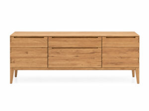 Miniaturka 1 - Komoda Orella z naturalnego drewna dębowego
