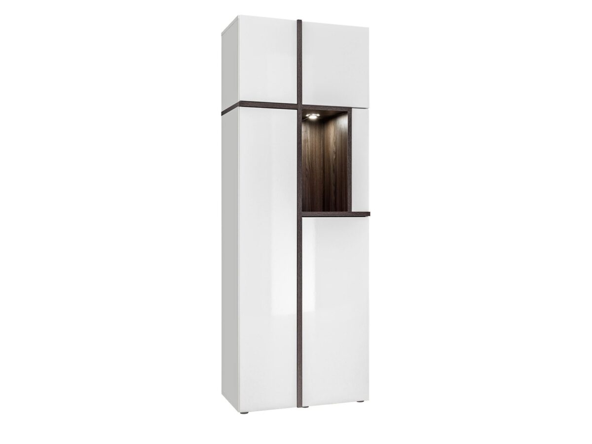 Witryna wysoka z LED Cresto 70 cm