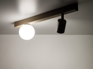 Miniaturka 1 - Lampa sufitowa Vox 2-punktowa GU10 i G9 piaskowy beż – zdjęcie 2
