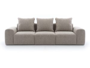 Miniaturka 4 - Sofa trzyosobowa Brunelio – widok z przodu