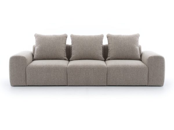 Sofa trzyosobowa Brunelio – widok z przodu