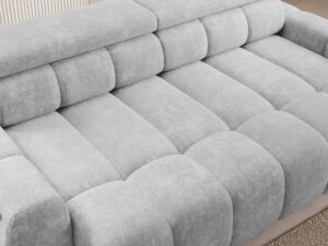 Miniaturka 7 - Sofa Virello widok z góry na przeszycia siedziska w aranżacji
