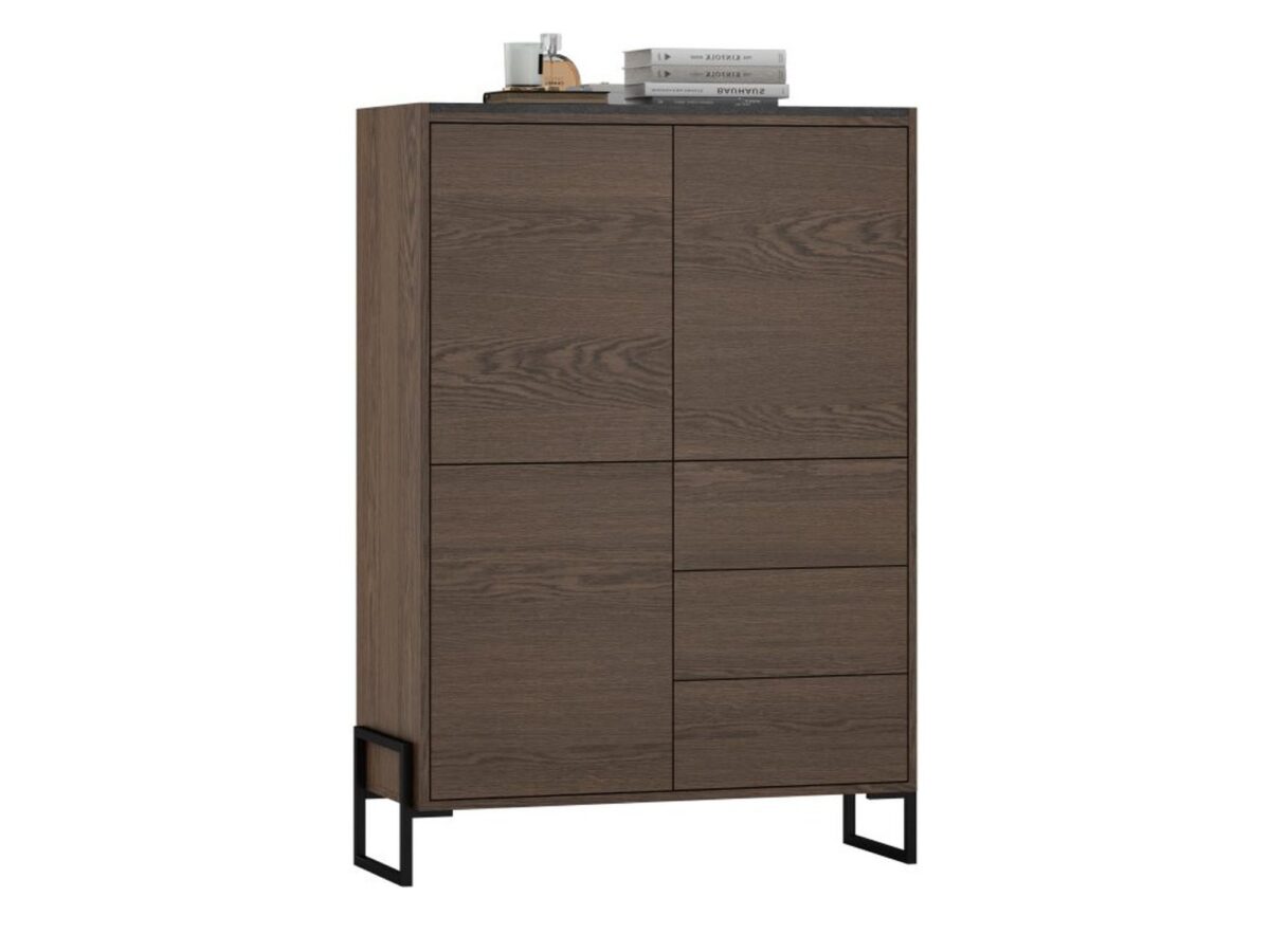 Komoda wysoka z 3 szufladami Giolani 100 cm