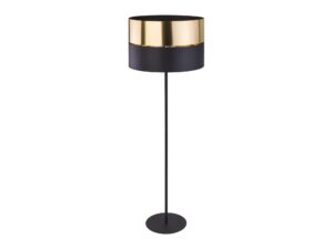Miniaturka 2 - Lampa podłogowa Hilton czarno-złota 159 cm