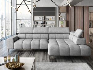 Miniaturka 2 - Narożnik Pleviano 300 cm w salonie w stylu loft