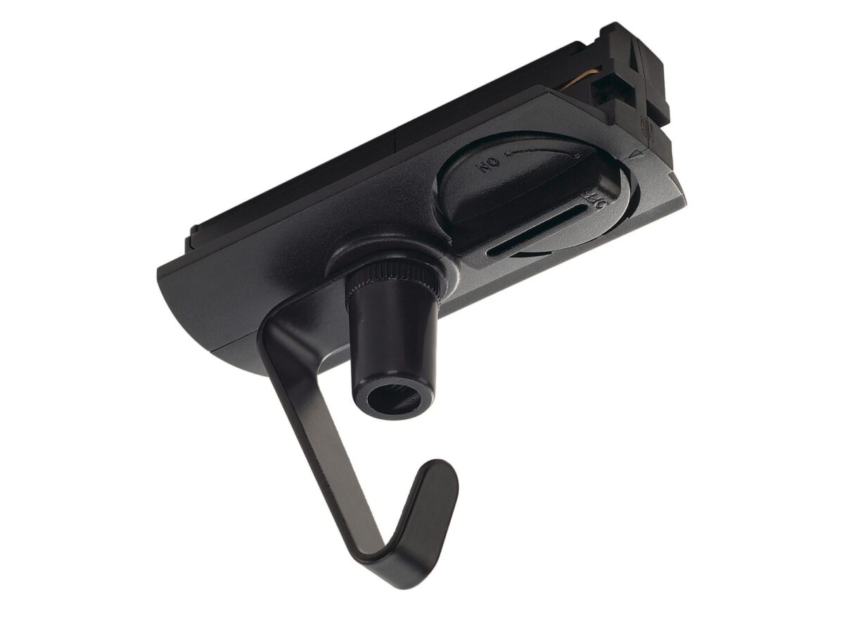 Adapter elektryczny do szyny 1-fazowej z hakiem