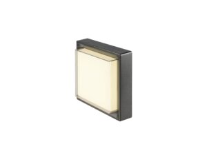 Miniaturka 4 - Widok panelu czarnej oprawy Ainos Slide Square Sensor