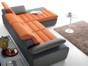 Miniaturka 3 - Narożnik Corfino w aranżacji salonu – mebel z kolekcji