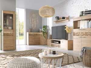 Miniaturka 3 - Aranżacja salonu Pestano Ribbeck z meblami tej samej kolekcji, nie jest to oferowany model komody