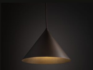Miniaturka 12 - Aranżacja wnętrza z brązową lampą wiszącą Cono M