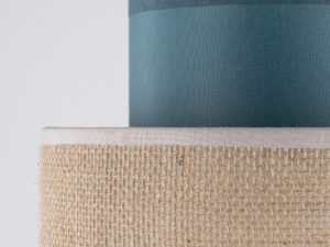Miniaturka 5 - Aranżacja wnętrza z zielono-jutową lampą wiszącą Duo