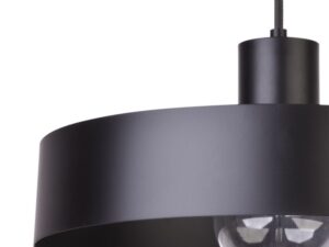 Miniaturka 2 - Lampa wisząca Rif 1 L czarna w aranżacji wnętrza