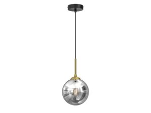 Miniaturka 5 - Lampa Astesora pojedyncza szklana kula Ø17 cm na białym tle