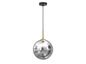 Miniaturka 5 - Lampa Astesora Ø25 cm pojedyncza szklana kula na białym tle