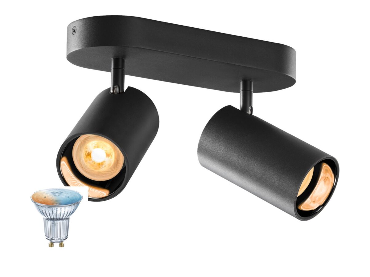 Reflektor natynkowy Asto Tube Smart Set Double GU10 ZigBee