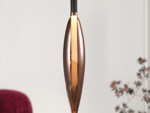 Miniaturka 6 - Lampa wisząca Avodela klosz Miedziany w aranżacji