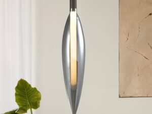 Miniaturka 15 - Lampa wisząca Avodela klosz Przezroczysty w aranżacji