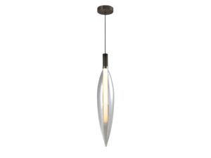Miniaturka 14 - Lampa wisząca Avodela przezroczysty, na białym tle