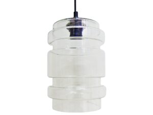 Miniaturka 2 - Lampa wisząca Balisano 17 cm z przezroczystym szklanym kloszem