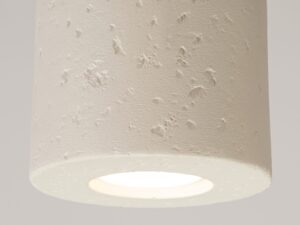 Miniaturka 3 - Betonowy plafon Norevia beżowy – betonowa faktura z bliska