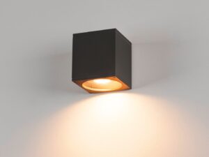 Miniaturka 4 - Kinkiet Big Theo Wall antracyt w aranżacji zewnętrznej
