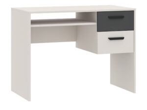 Miniaturka 2 - Biurko Veldaro Duo 100 cm kaszmir i antracyt