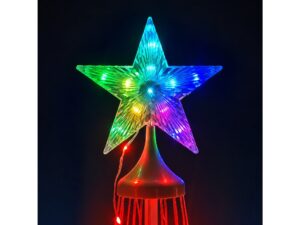 Miniaturka 6 - Gwiazda choinki LED Smart App świecąca w różnych barwach RGB