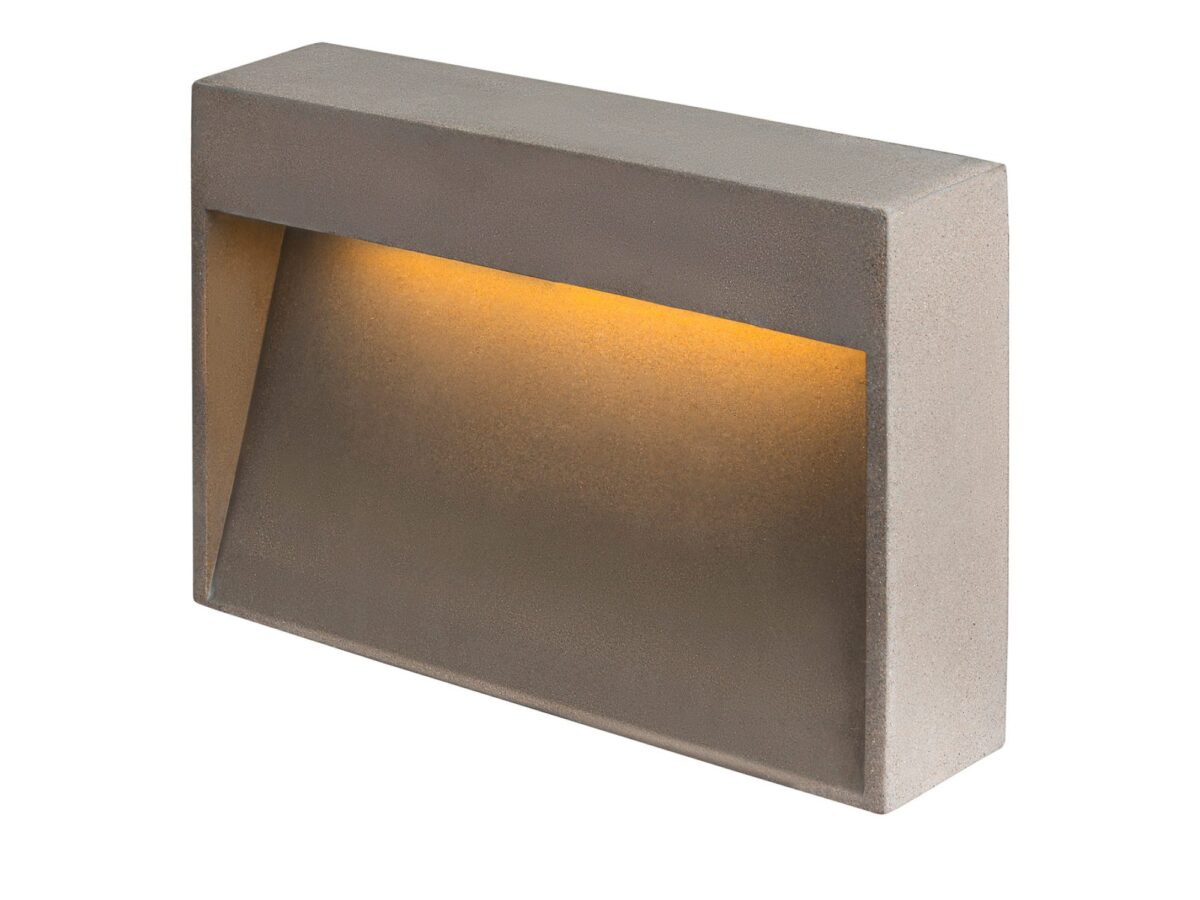 Kinkiet zewnętrzny Concreto L LED IP65 szary beton